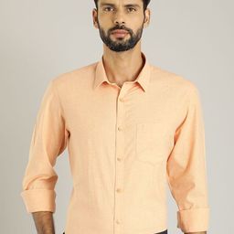 Indian Terrain Men Slim Fit Opaque Casual Shirt-image-41