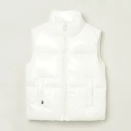 Tommy Hilfiger Girls Solid Windcheater Puffer Jacket-picture-21