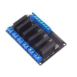 6 Channel 5V Relay Module Solid State Low Level SSR DC Control 250V 2A with Resistive-13
