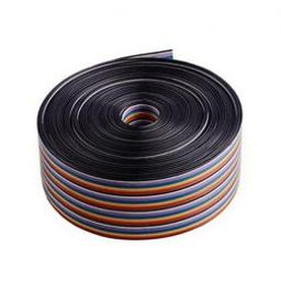 26AWG Pure Copper 40pin Dupont Wire Flexible Rainbow Color Flat Ribbon Cable-5 Meter-44