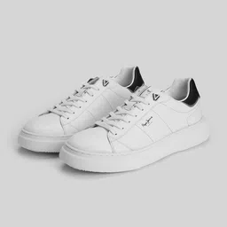 Pepe Jeans Men Leather Round Toe Sneakers-image-71