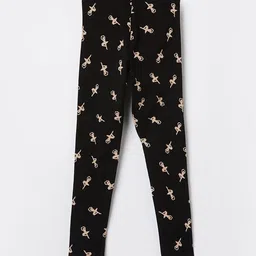 Fame Forever by Lifestyle Girls Printed Cotton Slim-Fit Ankle-Length Leggings-picture-15