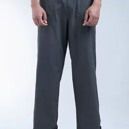 Flying Machine Men Relaxed Fit Mid-Rise Regular Trousers-image-90