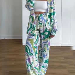 GUFRINA Printed Shirt With Palazzos-image-23