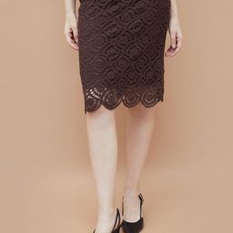 CODE by Lifestyle A-Line Knee-Length Skirt-image-44
