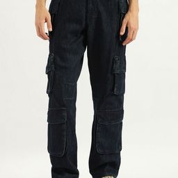 United Colors of Benetton Men Relaxed Fit Mid-Rise Highly Distressed Jeans-picture-24