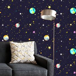 ArtzFolio Printed UV-Resistant Anti-Bacterial Watercolor Abstract Geometric Peel & Stick Wallpaper-image-14
