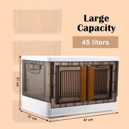 Kuber Industries Black Set of 6 Regular Multi-Utility Organisers image 3