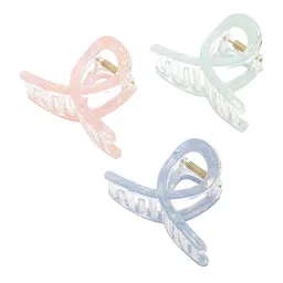 Radhu & Kabby Women Set of 3 Claw Clips-picture-40