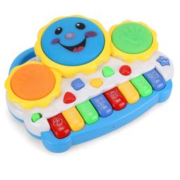ToyMark Electronic Drum With Organ Keyboard (Color May Vary)-17