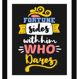 Wens Inspirational Quotes Frame- Multicolor-image-74