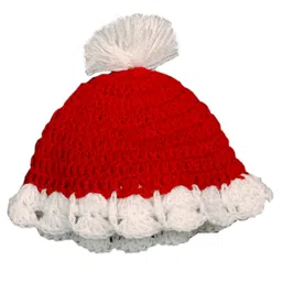 Knits & Knots Scallop Trim Cap - Red-picture-48