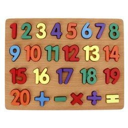Tinykart Wooden Board with Numbers  Multicolor - 25 Pieces-10