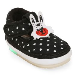 Chiu Stars Printed Musical LED Shoes - Black-image-42