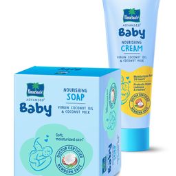 Parachute Advansed Baby Combo of Soap (75 gm x 3) & Nourishing Cream 100 gm-15