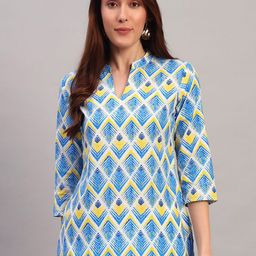 KBZ Women Printed Pure Cotton Top-image-20