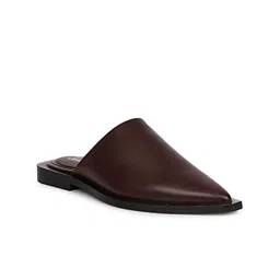Saint G Women Leather Mules Flats-picture-10