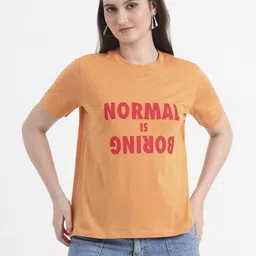 CHARMGAL Women Printed T-shirt-image-67