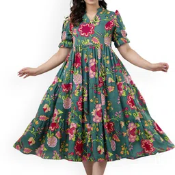 Charnest Women Paisley Printed Anarkali Kurta-image-63