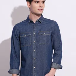 Being Human Men Classic Opaque Casual Shirt-picture-22
