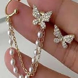 MK gallery Gold-Plated Brass Earrings-image-99