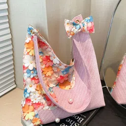 StyleCast x Revolte Women Floral Shopper Hobo Bag-83
