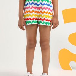 Somersault Girls Striped Technology Shorts-image-13