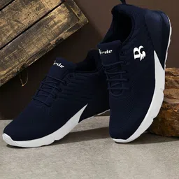 BIRDE Men Woven Design Lace-Ups Sneakers with Laser Cuts-picture-42