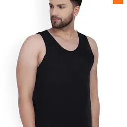 SLOWLORIS Pack Of 2 Scoop Neck Bio-Wash Gym Innerwear Vests-picture-24