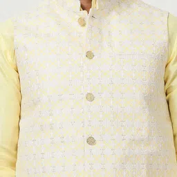 Anouk Woven Design Nehru Jacket image 2