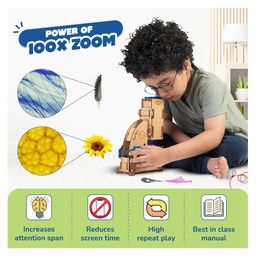 Smartivity DIY Microscope Construction Kit - Multicolor image 2