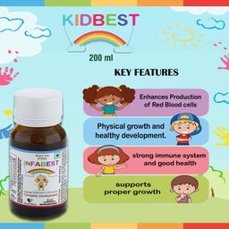 HealthBest Infabest Drops Multivitamins with Vitamin D3 & Zinc - 30 ml image 2