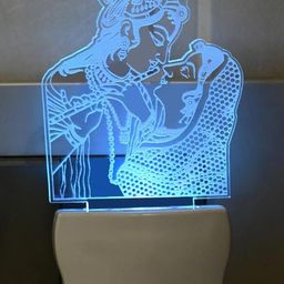 SOMIL Transparent & White Textured Glass Wall Lamp-image-91