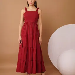 Chemistry Women Fit and Flare Maxi Dress-image-96