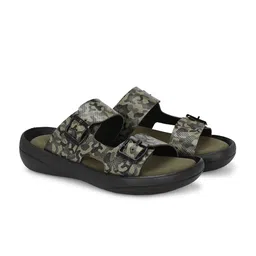Azzaro Black Men Comfort Sandals-image-77