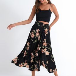 Cool & Sexy Printed Flared Midi Skirts-image-48