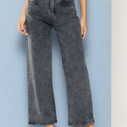 BAESD Women Hottie Flared Mid-Rise Stretchable Jeans-image-95