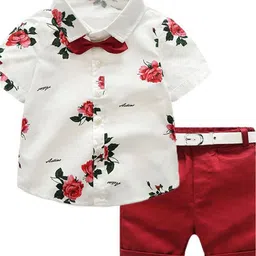 LULU & SKY Boys Printed Shirt with Shorts-picture-42