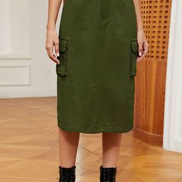 Oh Rare Straight A-Line Mini Skirt-image-105