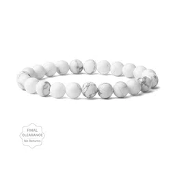 Divine souvenirs Unisex Artificial Beaded Elasticated Bracelet-10