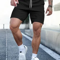 RAJOVATI Men Slim Fit High-Rise Running Sports Shorts-image-71