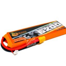 Pro-Range 7.4V 6200mAh 35C 2S Lithium Polymer Battery Pack-54