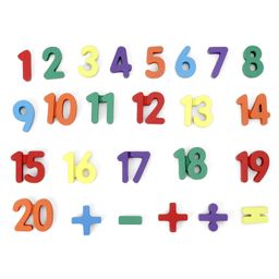 Tinykart Wooden Board with Numbers  Multicolor - 25 Pieces image 3