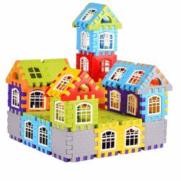 COMERCIO Building Pipe Blocks Multicolor - 72 Pieces image 3