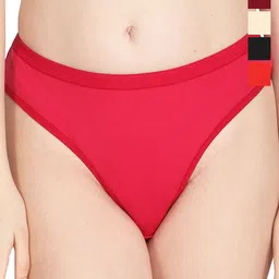 Liigne Pack Of 5 Mid Rise Basic Briefs VCPC2108-XS-image-44