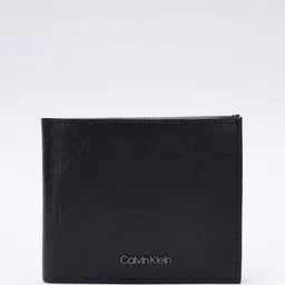 Calvin Klein Men Printed Leather Two Fold Wallet-5