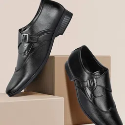 Paragon Men Formal Monk Shoes-image-81