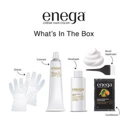Enega Set Of 2 Creme Hair Color With Argan Oil 150 ml Each - Mahogany 5.50 image 5