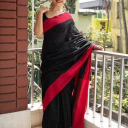 VILLE FASHION Art Silk Kanjeevaram Saree-image-45
