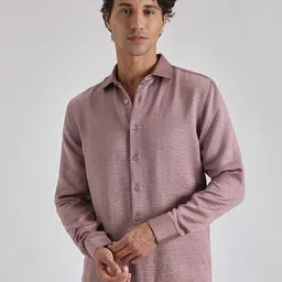 Banana Club Men Classic Slim Fit Opaque Casual Shirt-image-62